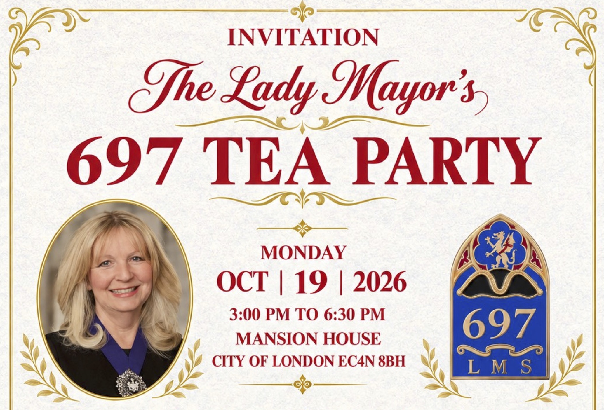 Lady Mayor’s 697 Tea Party